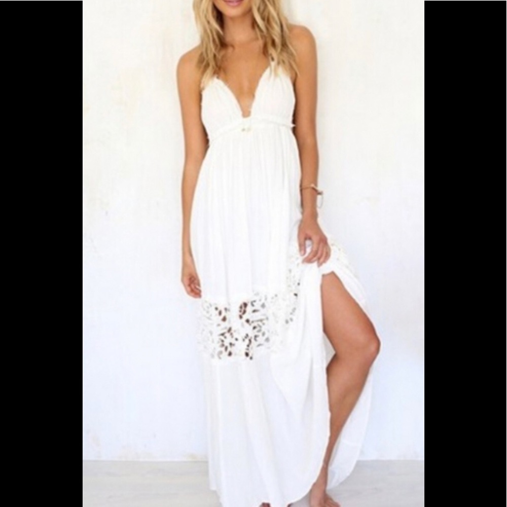 White Maxi Dress